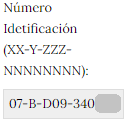 6. DRDBI Número Identificación