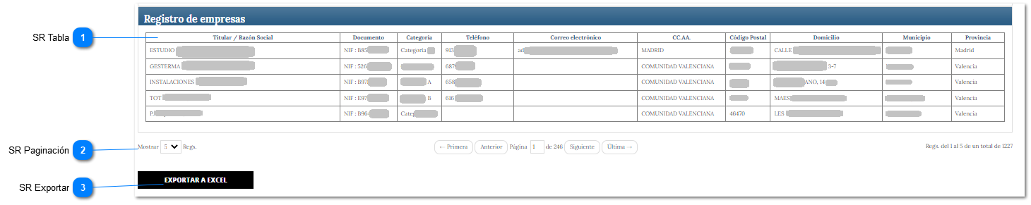 2.1.2.2. Sección Registro de Empresas Instaladoras de Gas