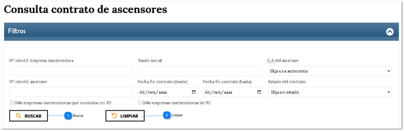 2.1. Consulta contrato de ascensores