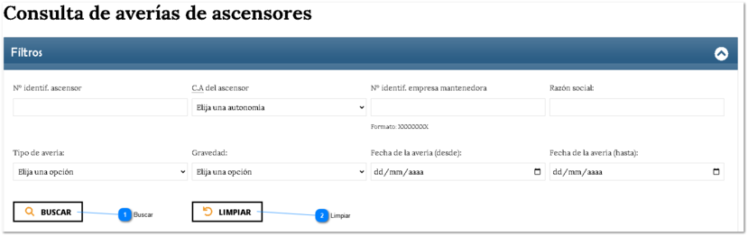 2.4. Consulta de averías